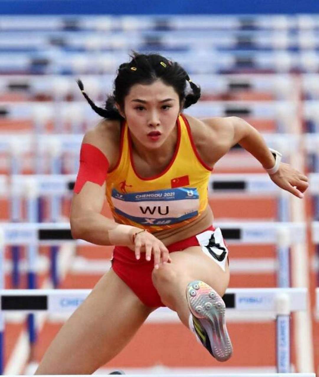 中国田径选手刷新个人最佳成绩
