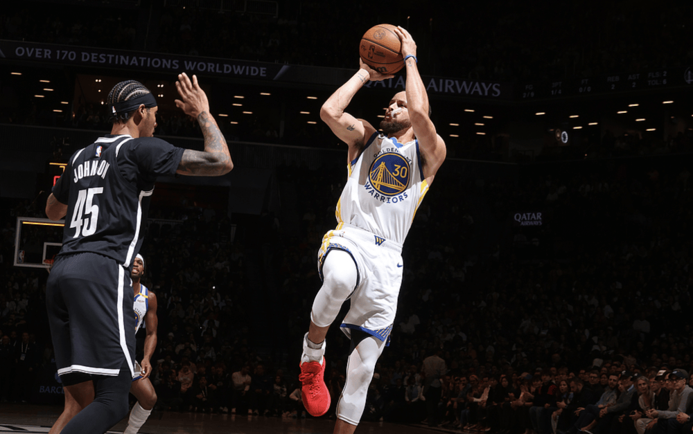 篮网逆转勇士，客场豪取胜利