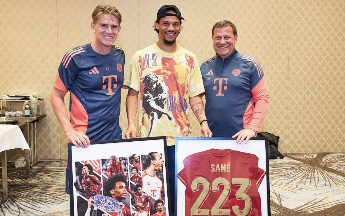 德国力克马赛，萨内关键制胜的简单介绍